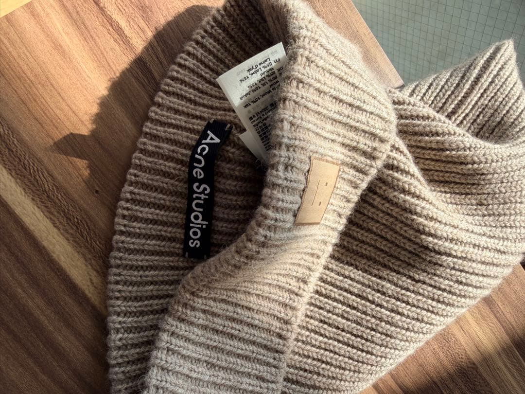 Acne Studios - FACEロゴスクエアビーニー