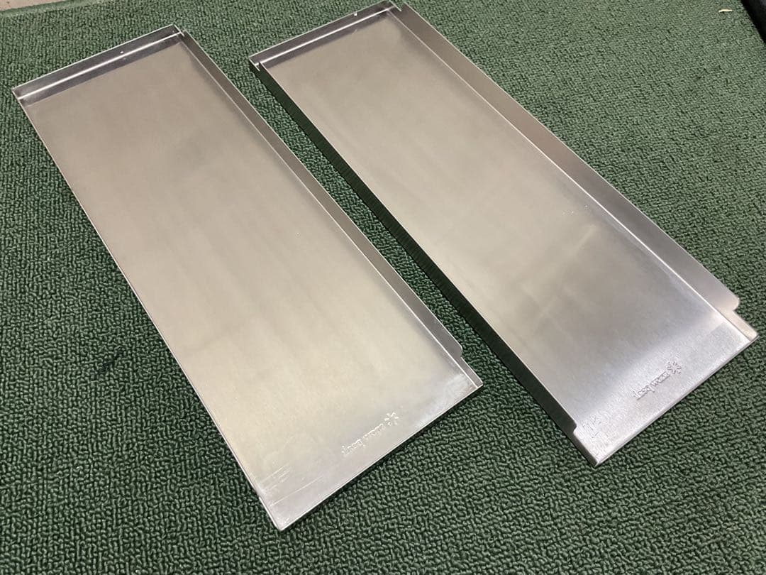 【 廃盤品・浮文字・穴なし 】リッドトレーハーフユニット スノーピーク
