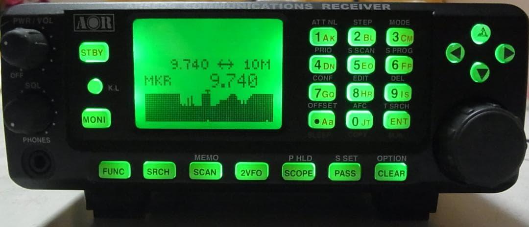 AOR AR8600MK2 受信機