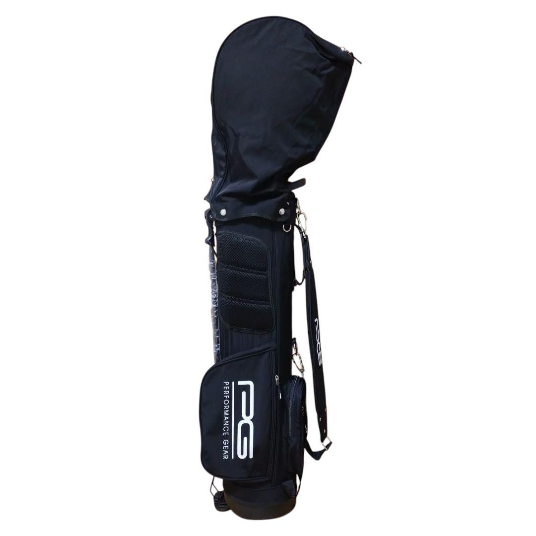 (未使用)PERFORMANCE GEAR ゴルフキャディーバックスタンド式 黒