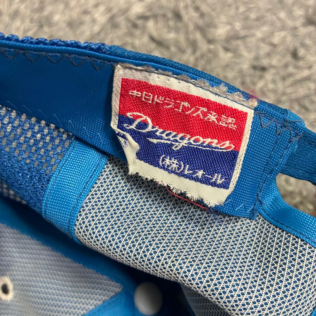 【激レア】中日ドラゴンズ レオール製 70s80s メッシュ キャップ Mサイズ