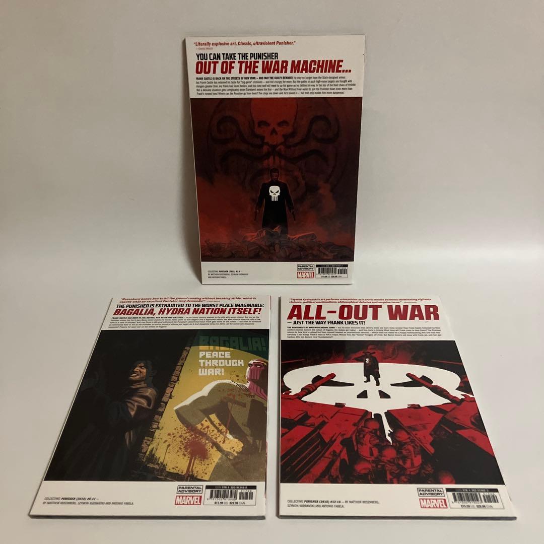 アメコミ・英語　PUNISHER　全3巻セット　パニッシャー