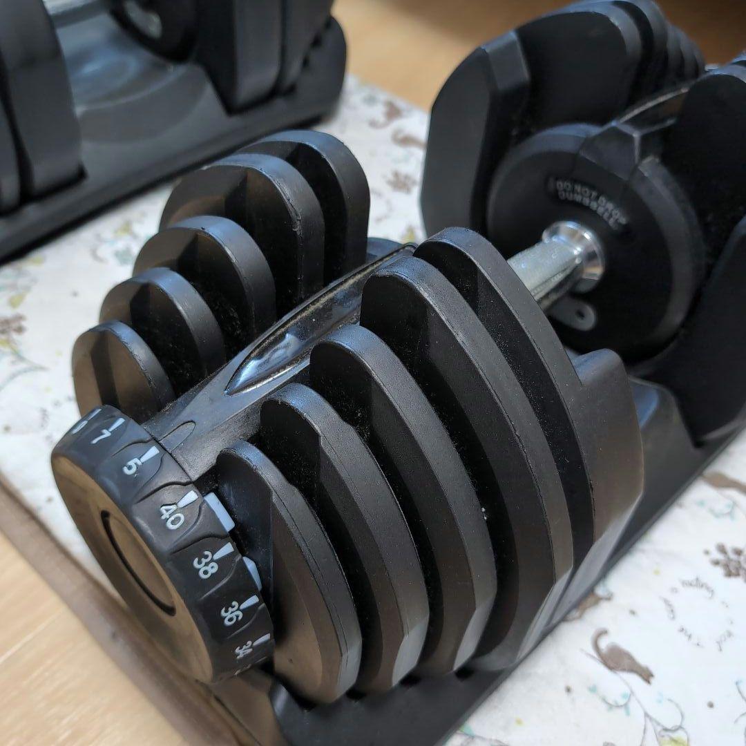 【引取限定】可変式ダンベル　40kg×2セット
