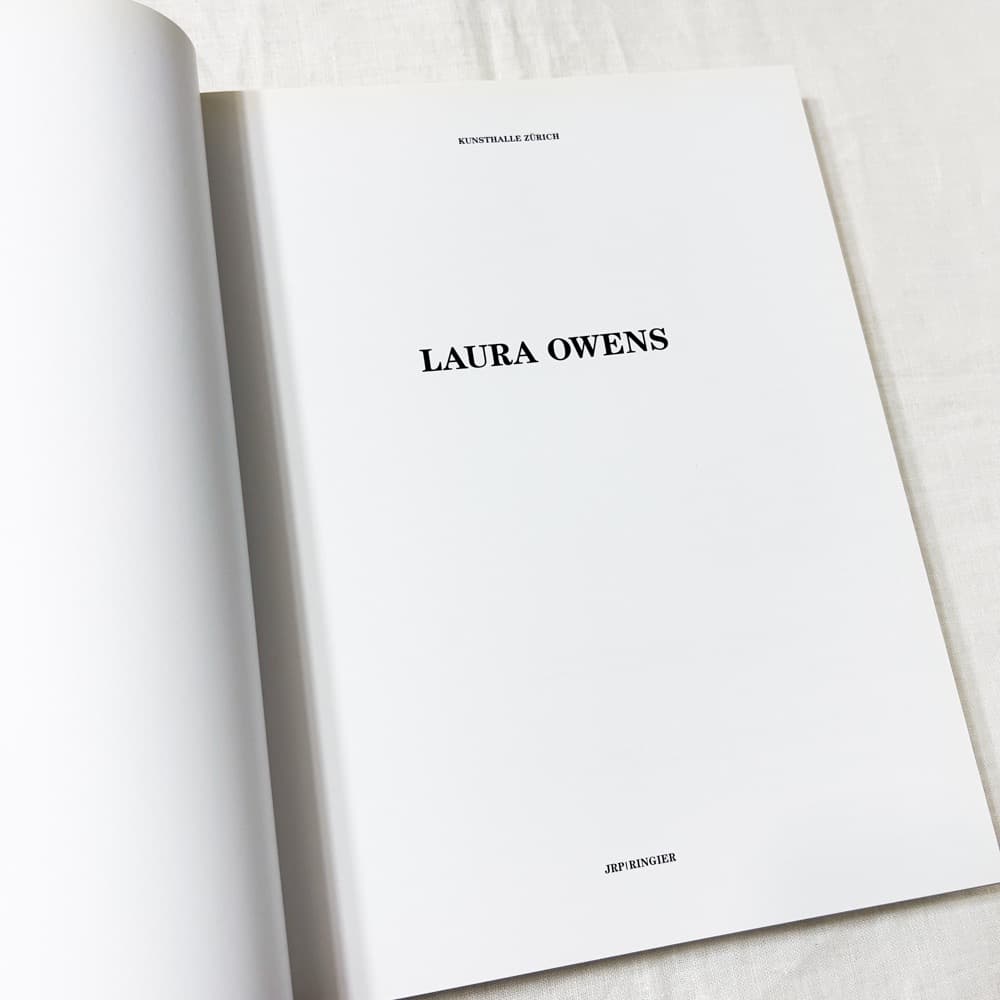 Laura Owens/ ローラ・オーウェンズ 作品集.