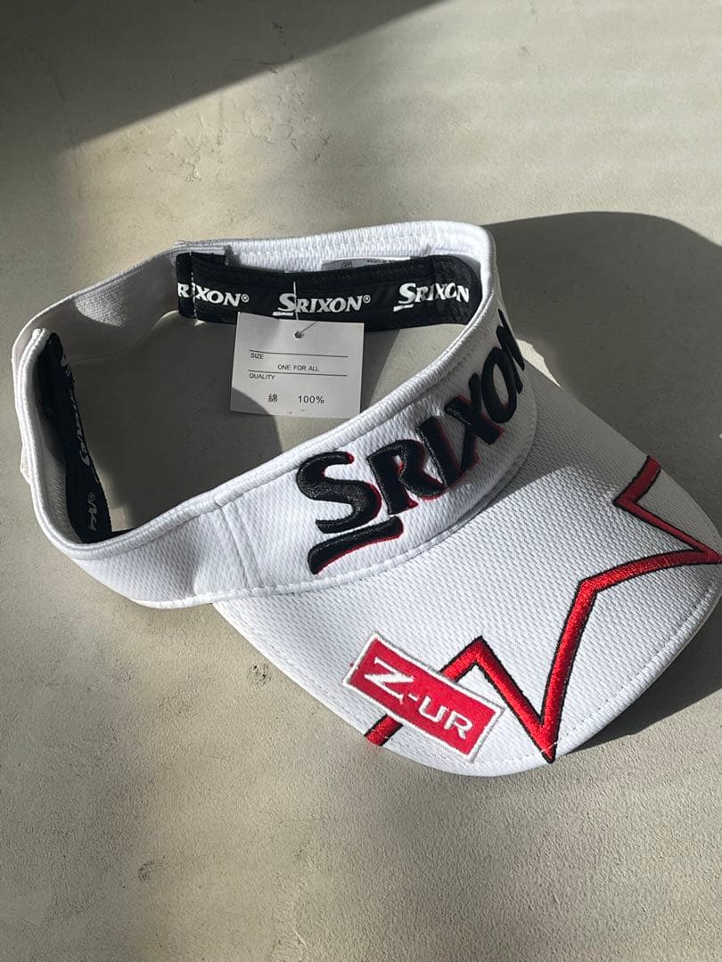 【新品未使用】Srixon Dunlop キャップ バイザー 3点セット