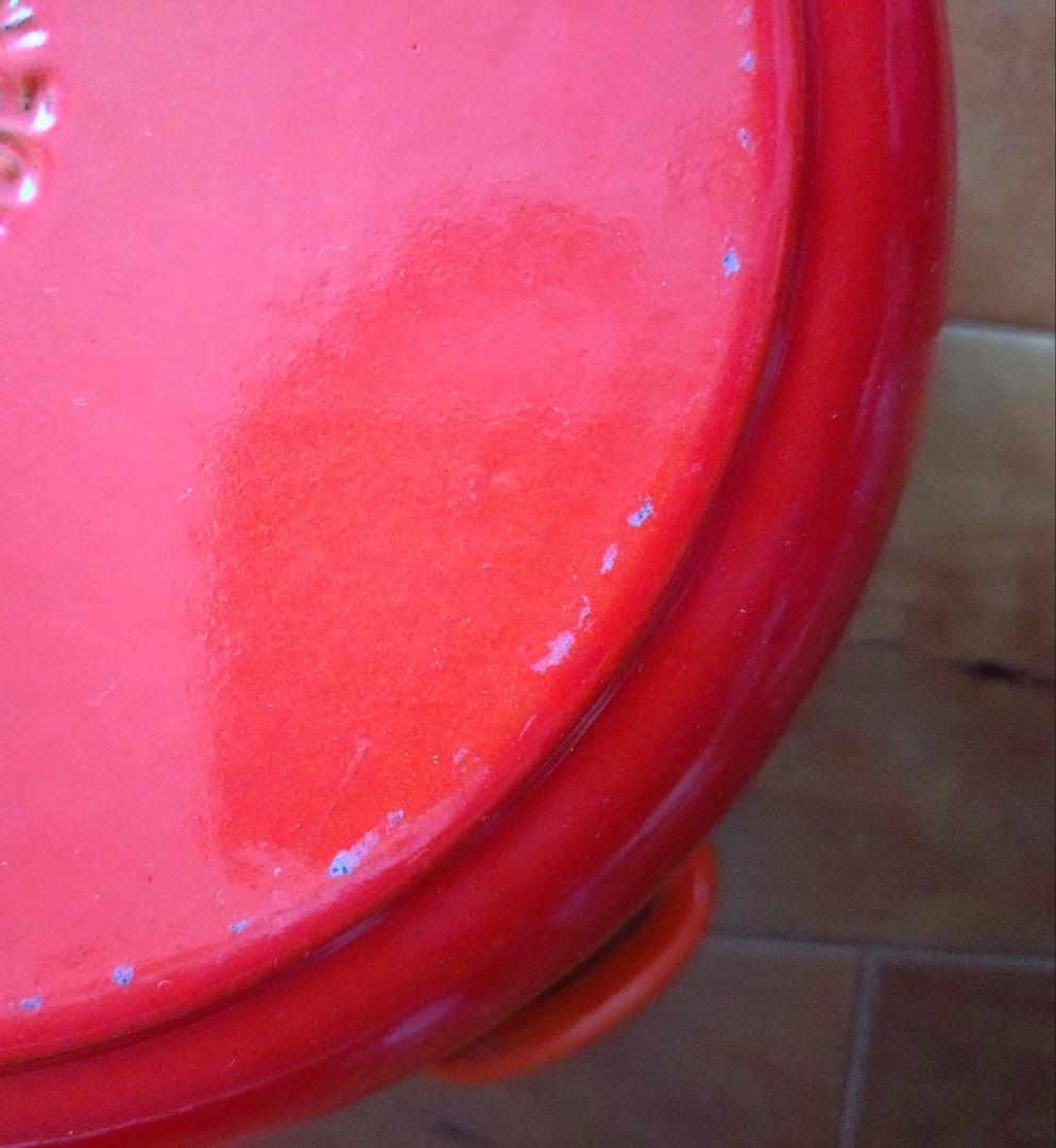 LE CREUSET ル・クルーゼ ココット 20cm オレンジ 両手鍋 蓋付