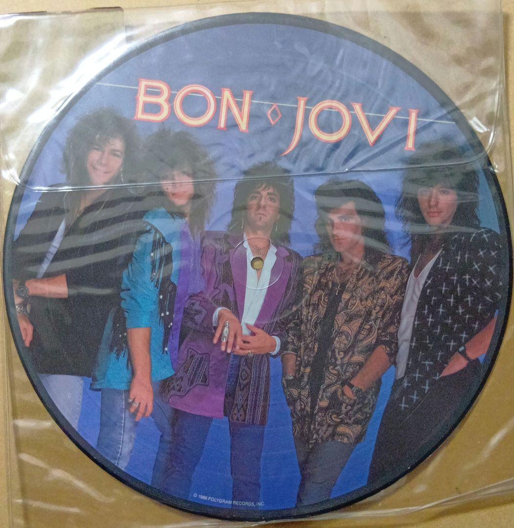 BON JOVI Slippery When Wet ピクチャーレコード