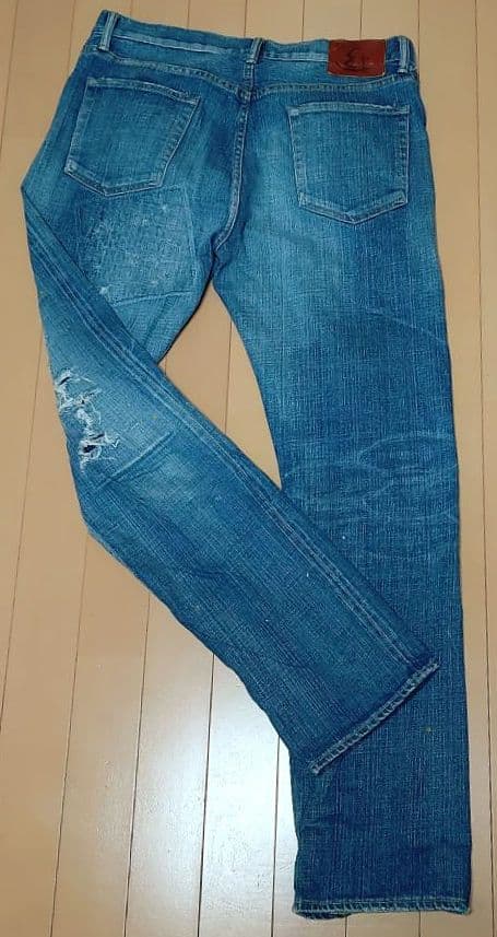 定価3万超！極希少エターナル 52089 職人加工 濃淡ペイント 34 裾未処理