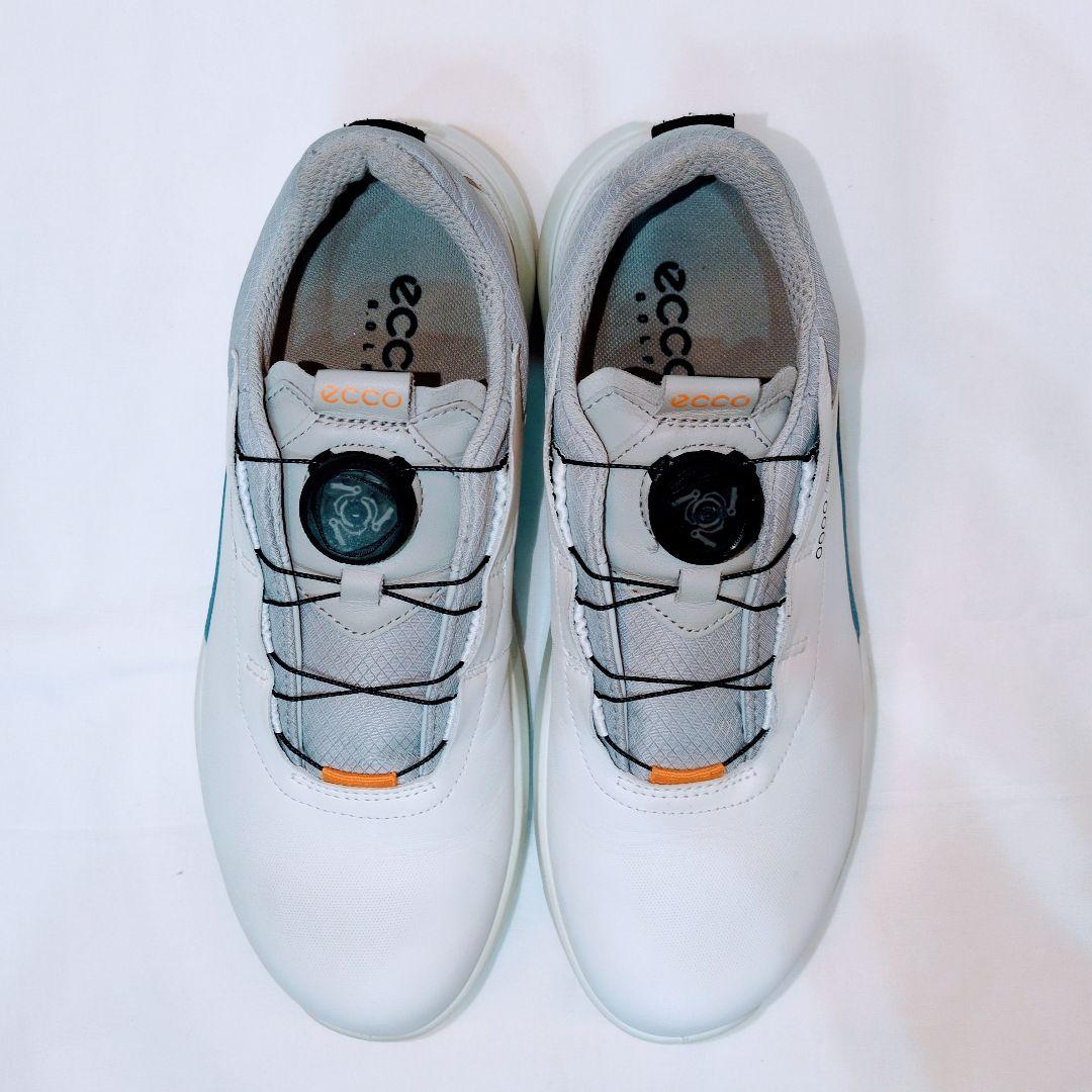 美品☆エコーeccoBIOMH4BOAゴルフシューズGORE-TEX24.5cm