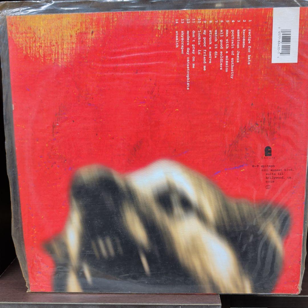 BAD RELIGION レコード Recipe For Hate USオリジナ