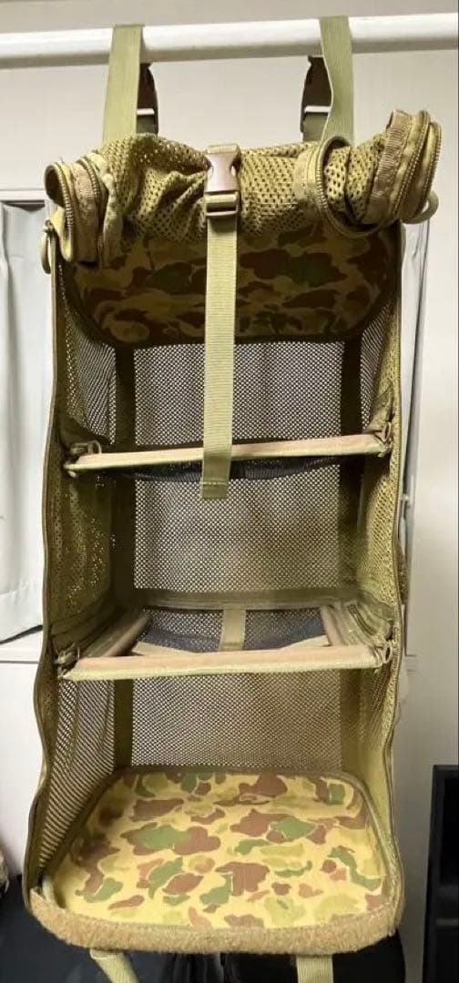 NAVAL DESIGN 迷彩 メッシュバックパック