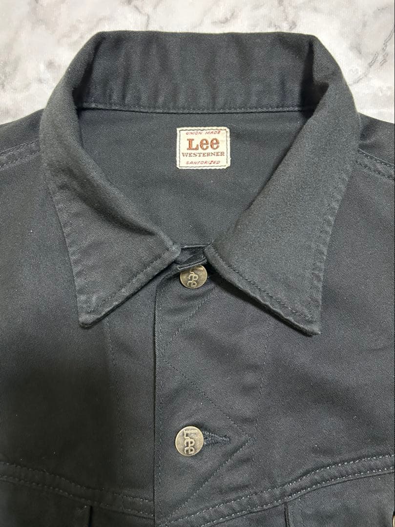 復刻 Lee westerner 100J ブラック トラッカージャケットM 黒