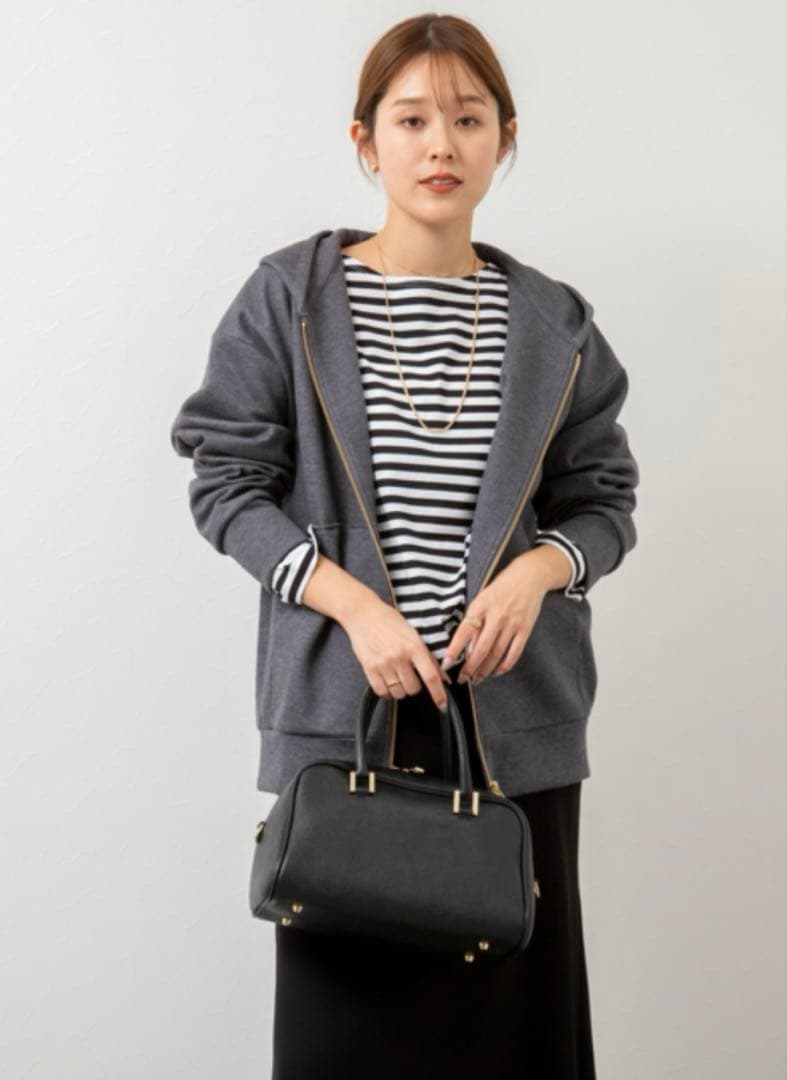 【ノーリーズ】ウォッシャブルOversized ZIPフーディー