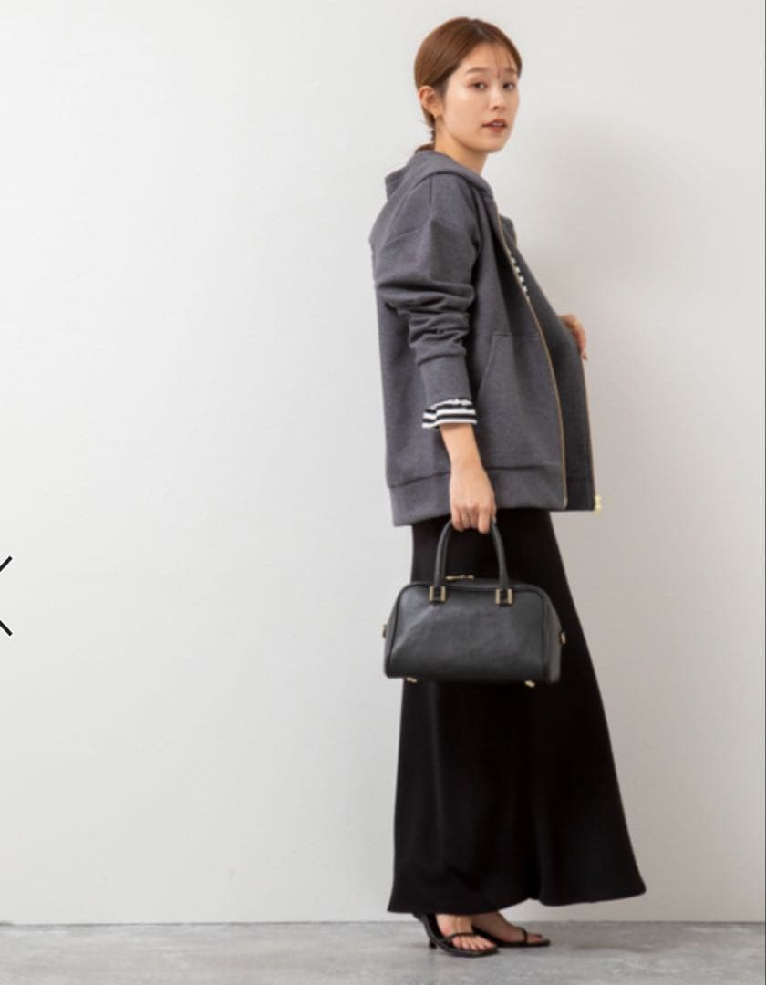 【ノーリーズ】ウォッシャブルOversized ZIPフーディー