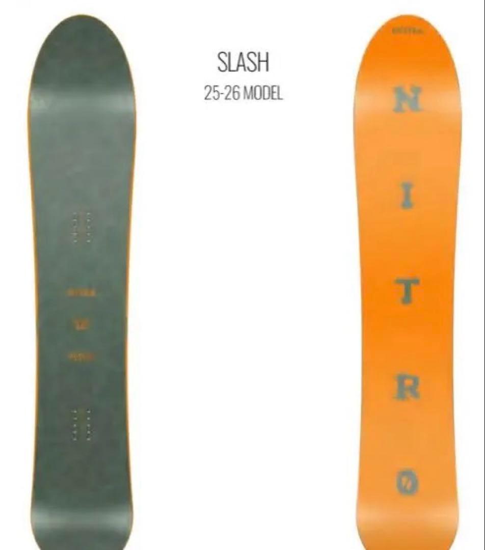 三連休限定割引き⭐︎NITRO SLASH 25-26 156cm
