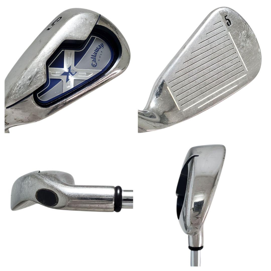 名器 Callaway X18 アイアンセット レフティ 5-9 PA