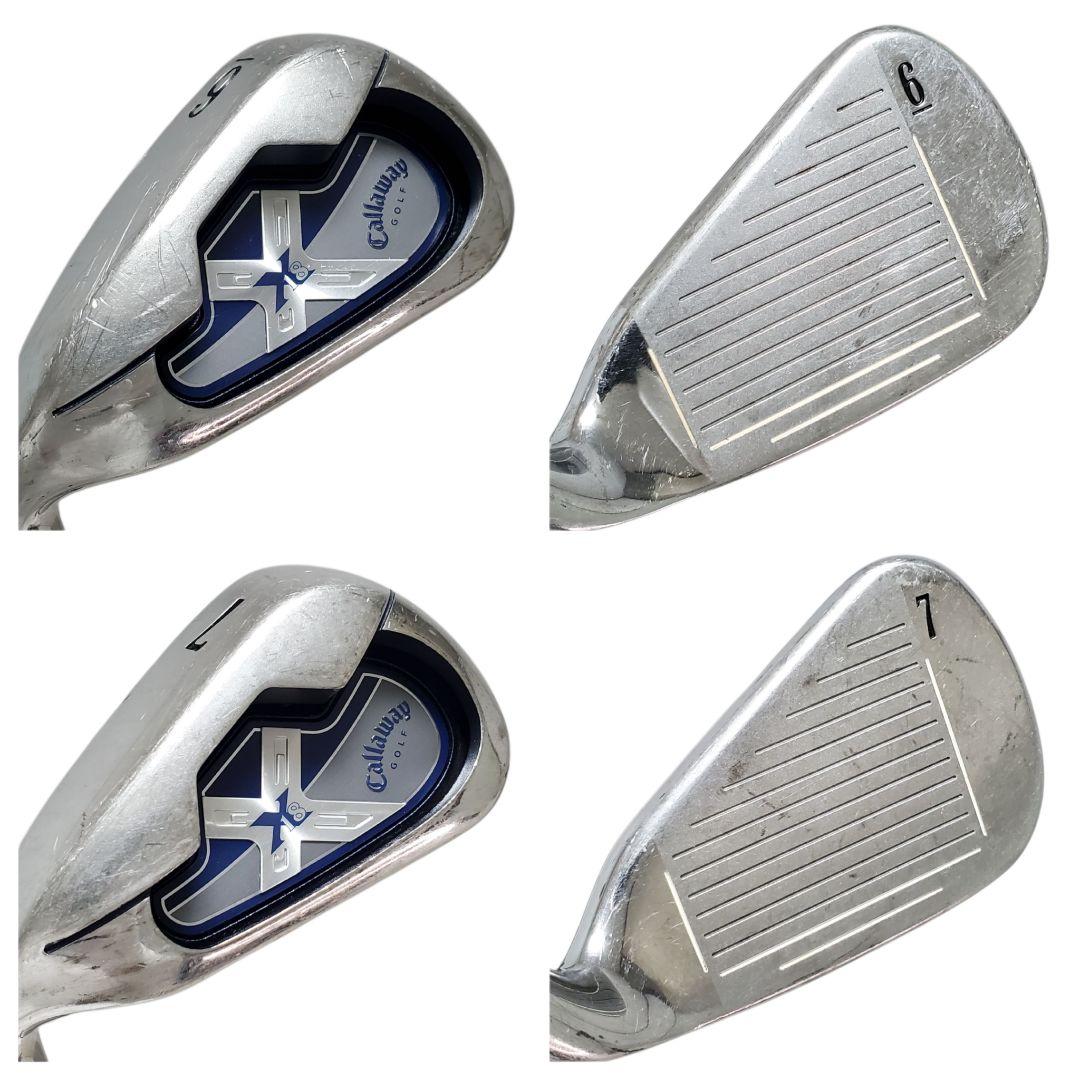 名器 Callaway X18 アイアンセット レフティ 5-9 PA