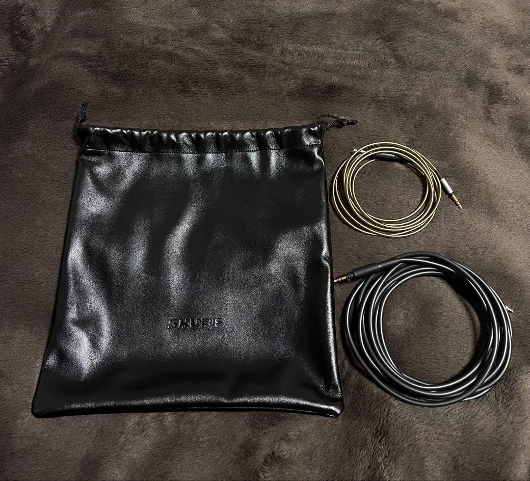 SHURE SRH840A 極美品 リケーブル付き