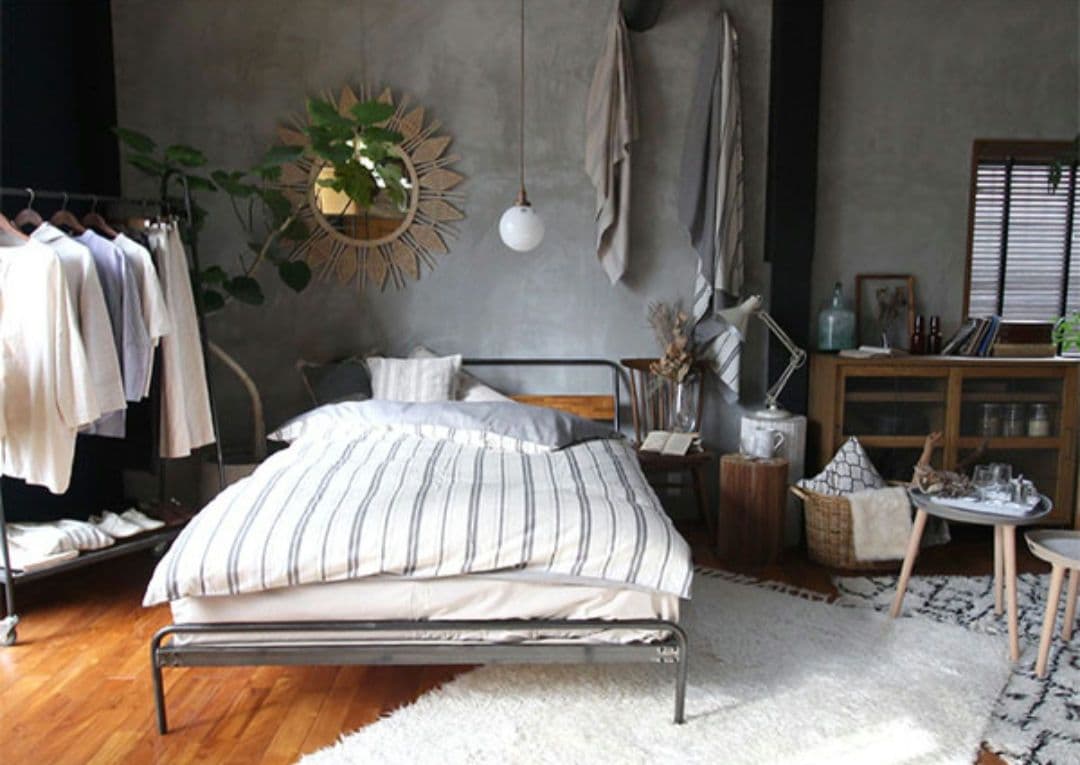 a.depeche socph bed ダブル ブラック