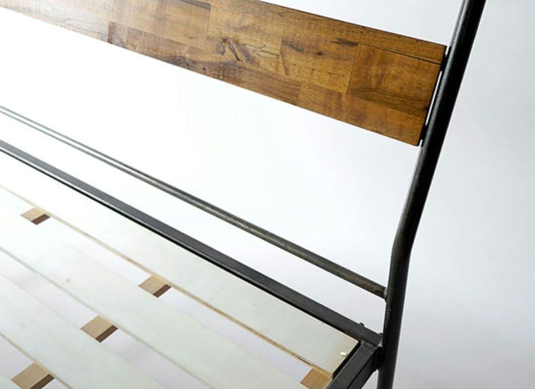 a.depeche socph bed ダブル ブラック
