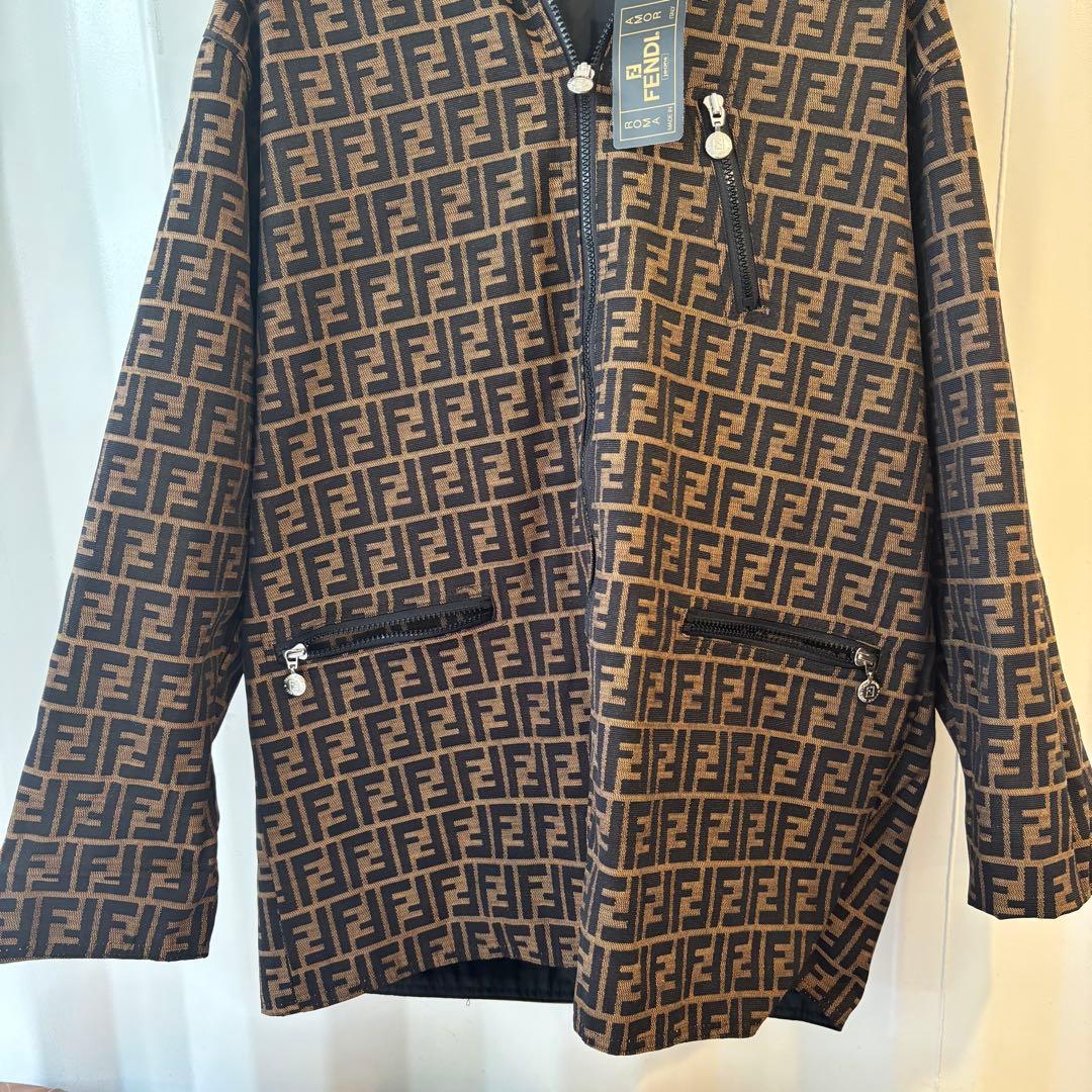 old FENDI フェンディ　reversible jacket タグ付き