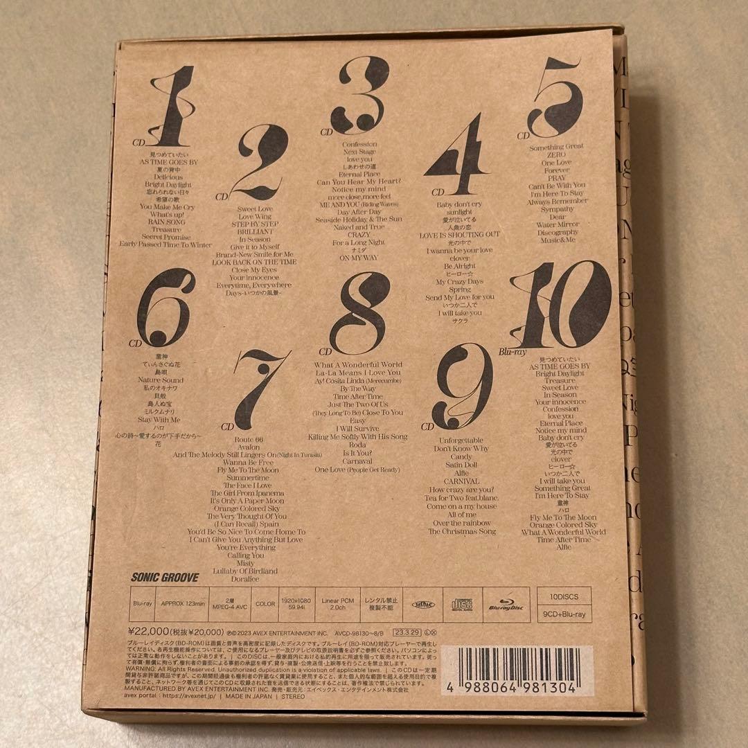 島袋寛子 / UTAUTAI (9CD+Blu-ray) (初回生産限定盤)