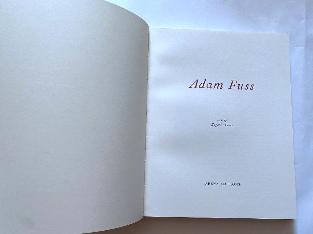 アダム・フス写真集「ADAM FUSS: 1988-1997」
