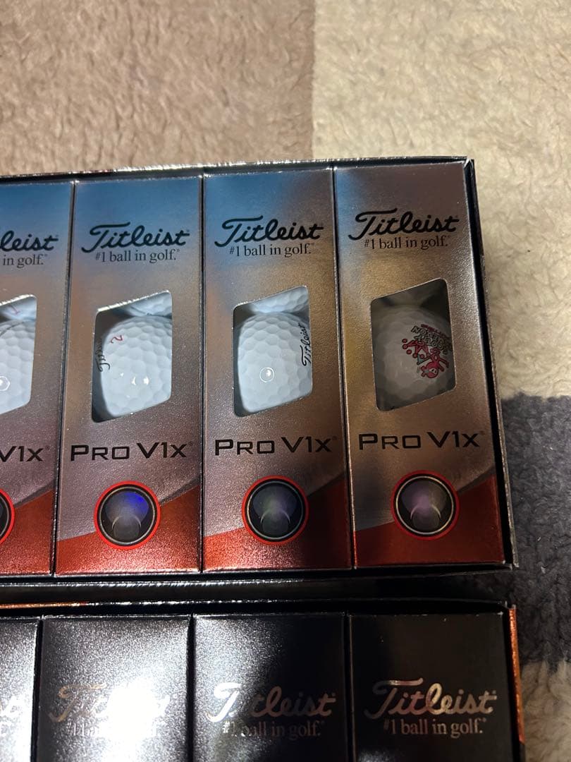 スコッティキャメロン プロv1 タイトリストPRO V1X V12ダースセット