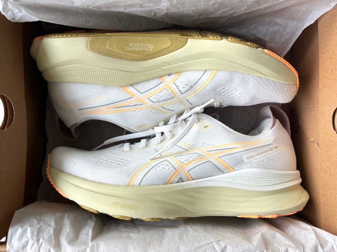 アシックス GEL-KAYANO32 ゲルカヤノ32 白 27.0cm