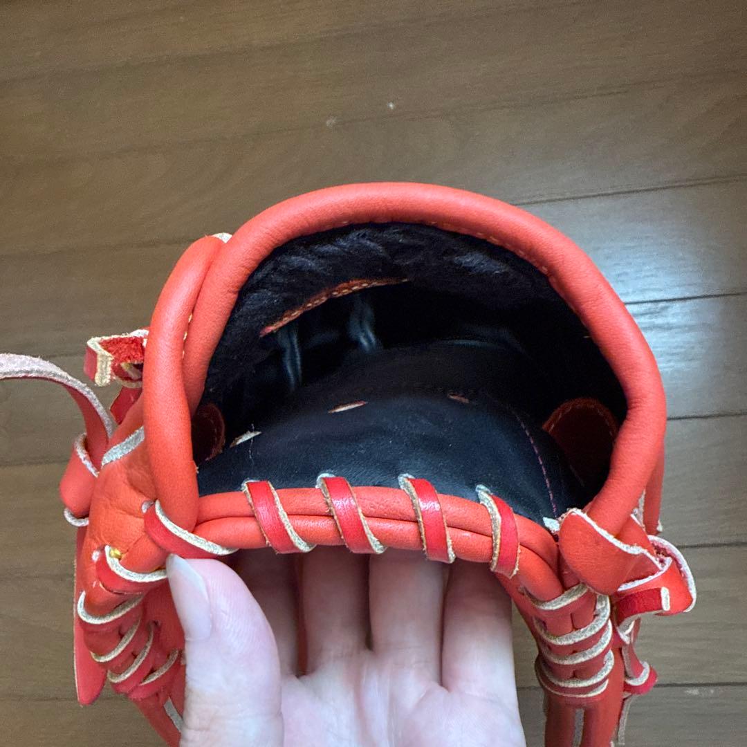 Nike SHADO 軟式グローブ オレンジ