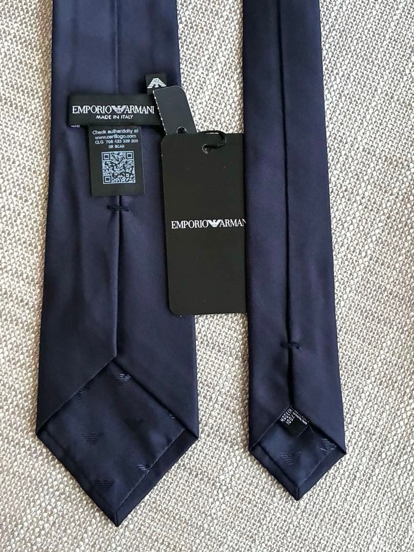 未使用　EMPORIO ARMANI エンポリオアルマーニ　ネクタイ