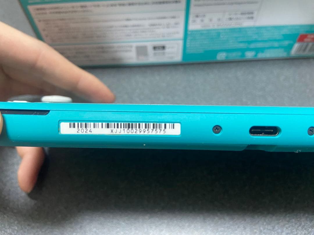 Nintendo Switch Lite ターコイズ 本体 充電器付き