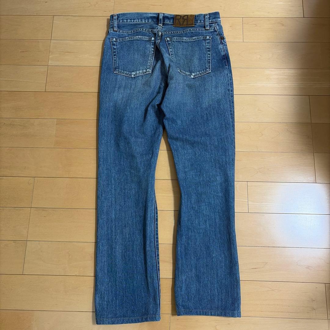 ぱ*ち様 RRL ストレートデニム ウエスト78 股下80 裾幅20