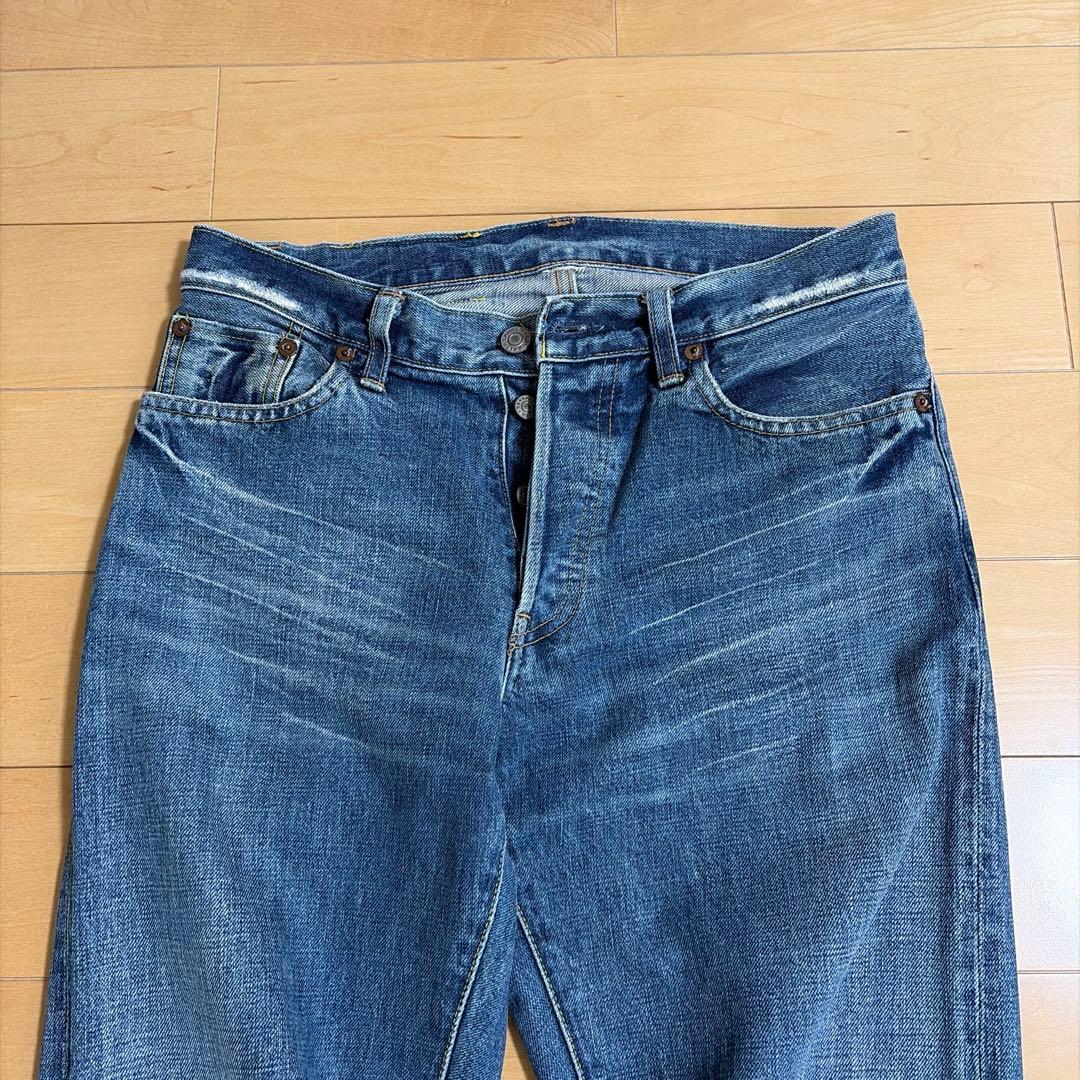 ぱ*ち様 RRL ストレートデニム ウエスト78 股下80 裾幅20