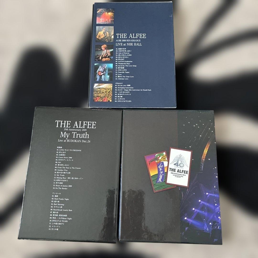 THE ALFEE DVD 3枚セット