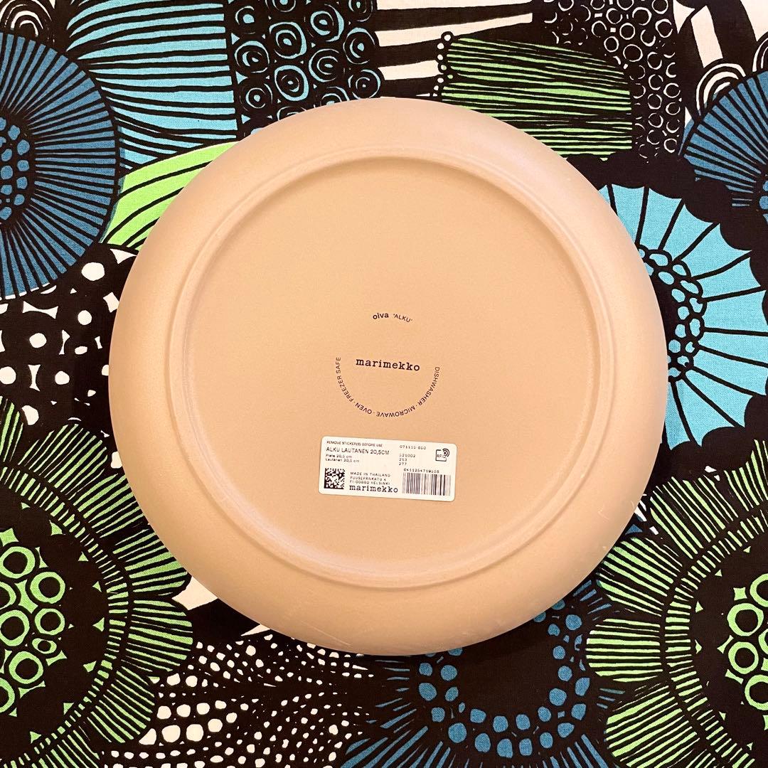 marimekko マリメッコ　廃盤Alku ディーププレートと取手付きボウル