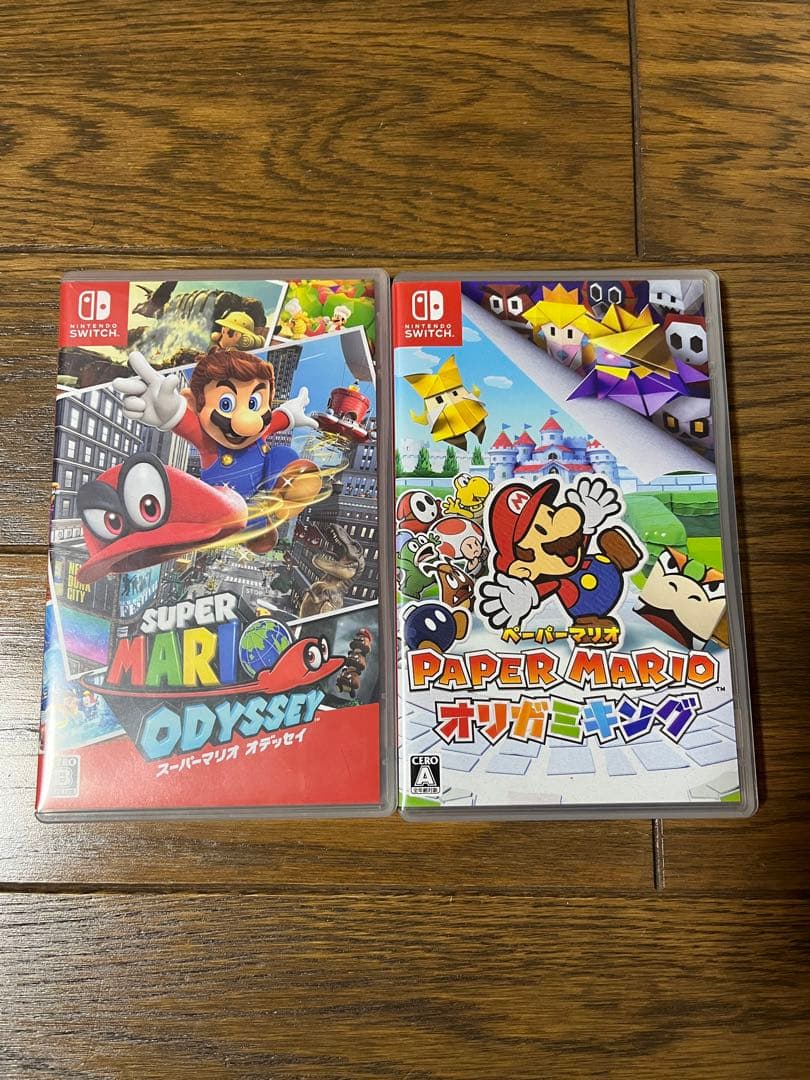 スーパーマリオ オデッセイ ＋ ペーパーマリオ Switch 2本セット
