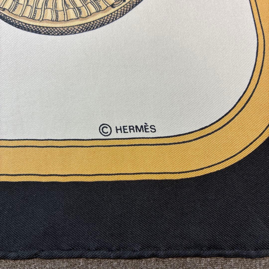 エルメス HERMES スカーフ カレ90 GRAND APPARAT 盛装の馬