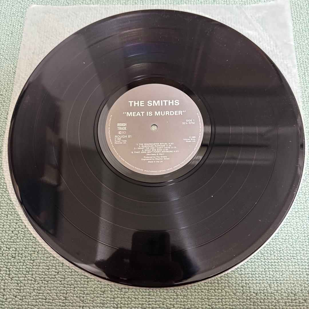 THE SMITHS『MEAT IS MURDER』LP アナログ レコード