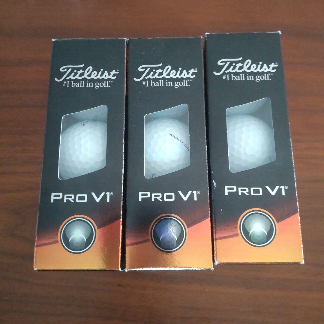 Titleist Pro V1 & Pro V1x ゴルフボール 6スリーブ