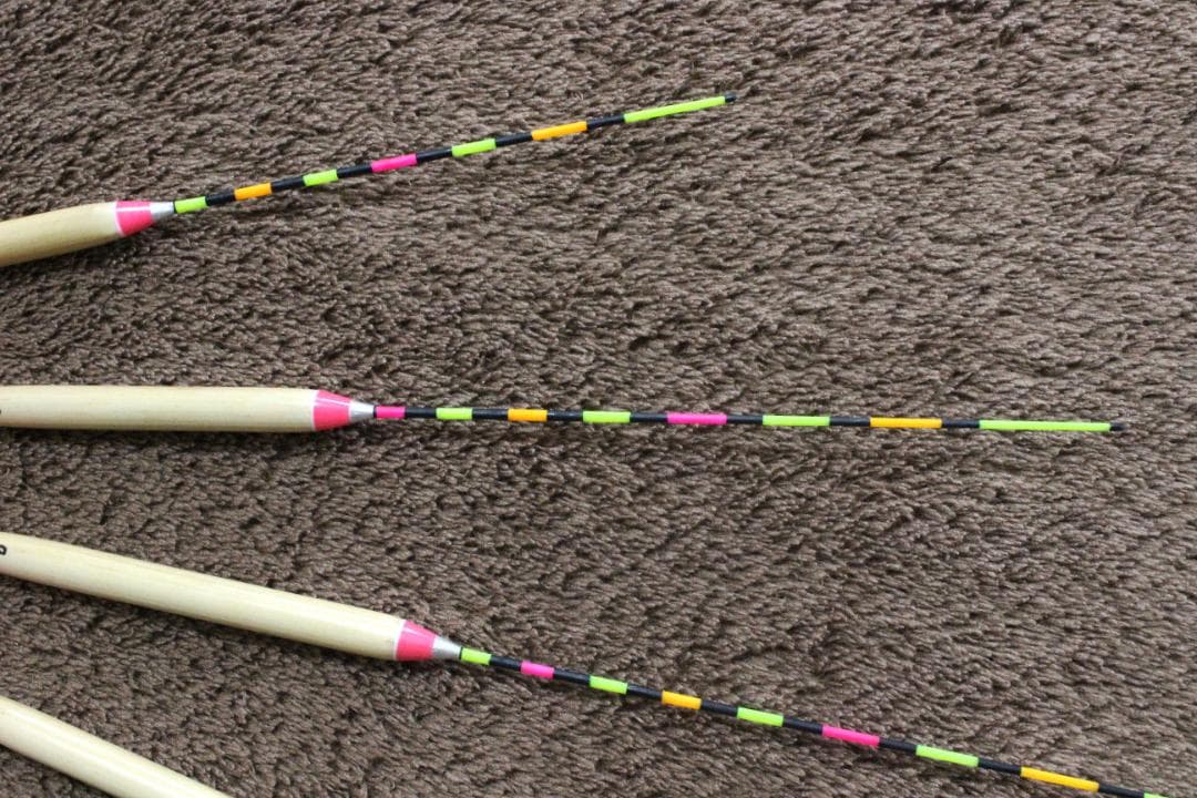 ヘラ浮きパイプトップ４本セット (ピンク) 新品未使用