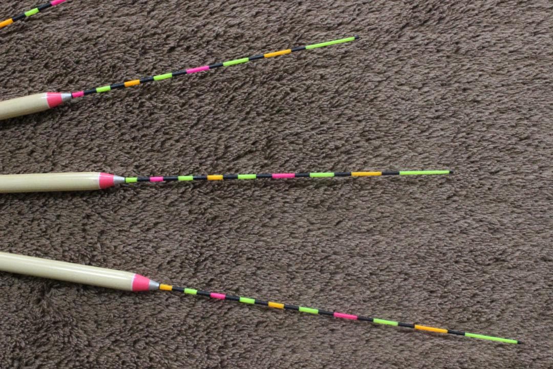 ヘラ浮きパイプトップ４本セット (ピンク) 新品未使用