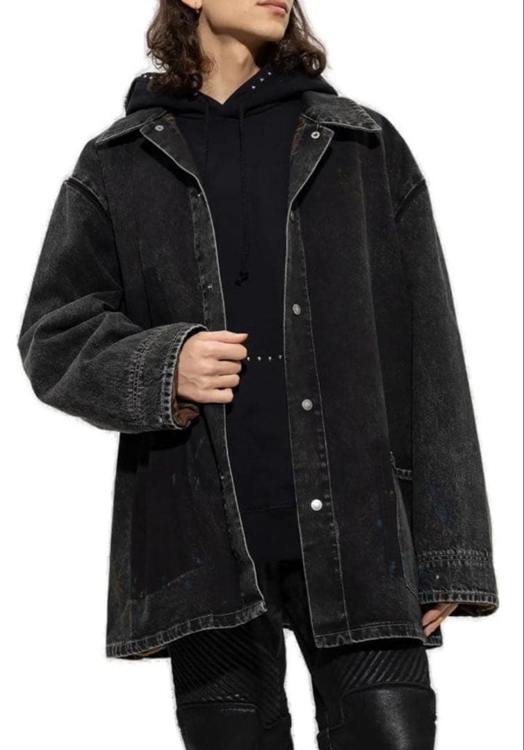 maisonmargiela メゾンマルジェラ　ペイントデニムシャツジャケット