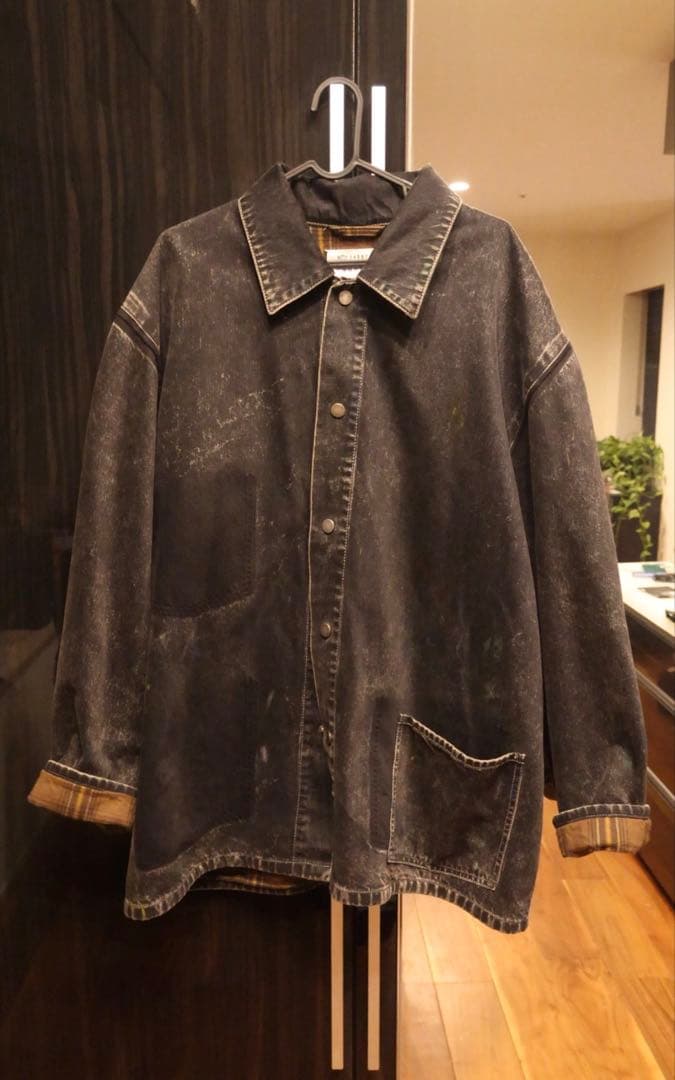 maisonmargiela メゾンマルジェラ　ペイントデニムシャツジャケット