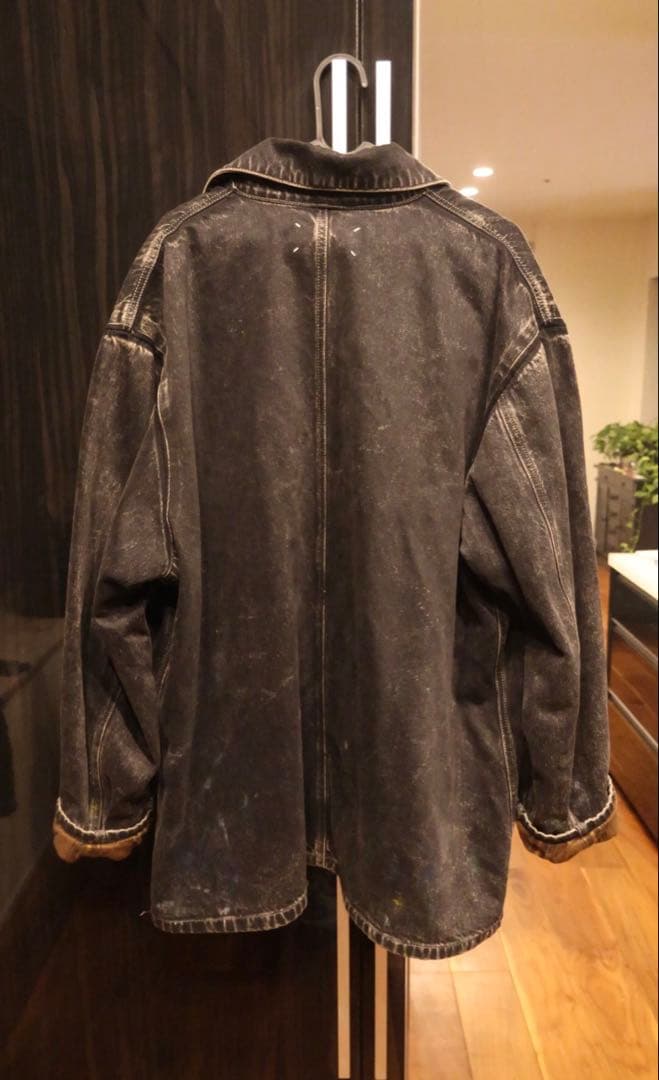 maisonmargiela メゾンマルジェラ　ペイントデニムシャツジャケット