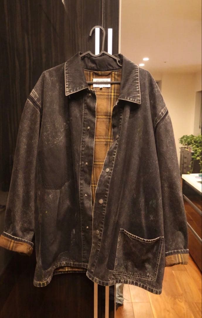 maisonmargiela メゾンマルジェラ　ペイントデニムシャツジャケット