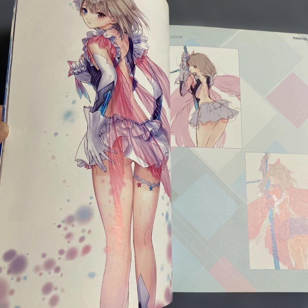 BLUE REFLECTION幻に舞う少女　公式ビジュアルコレクション岸田メル