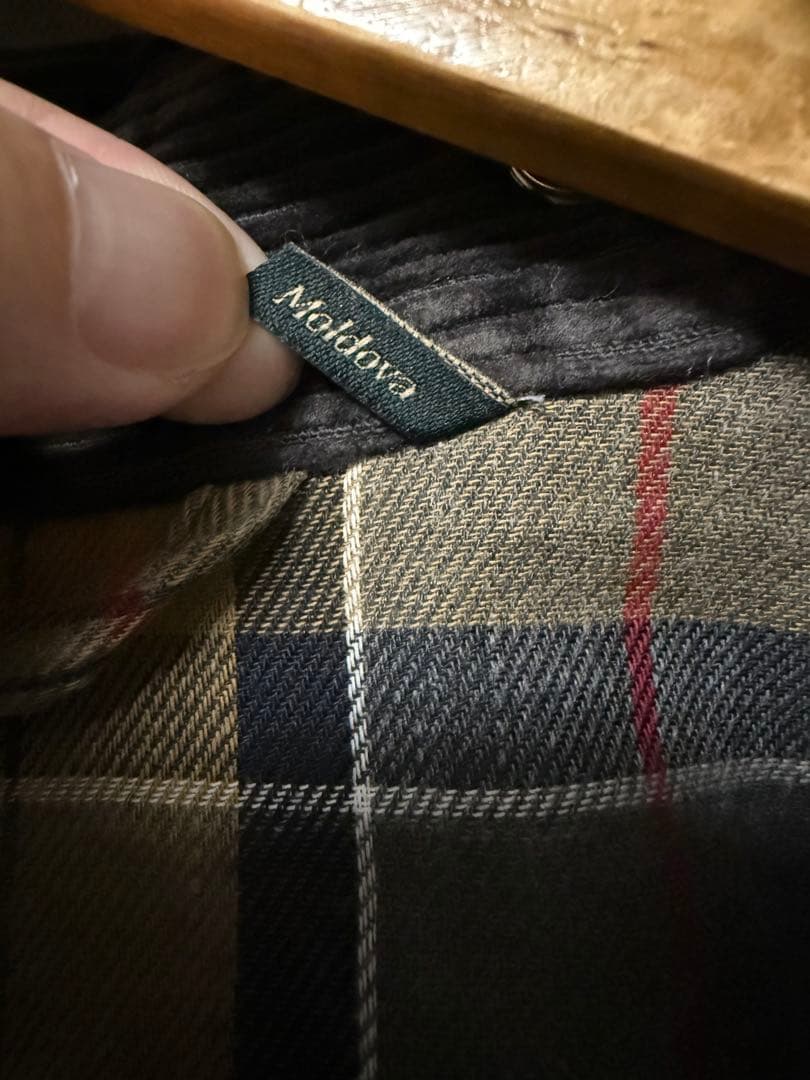 Barbour WAX BEDALE OS 38 グレー