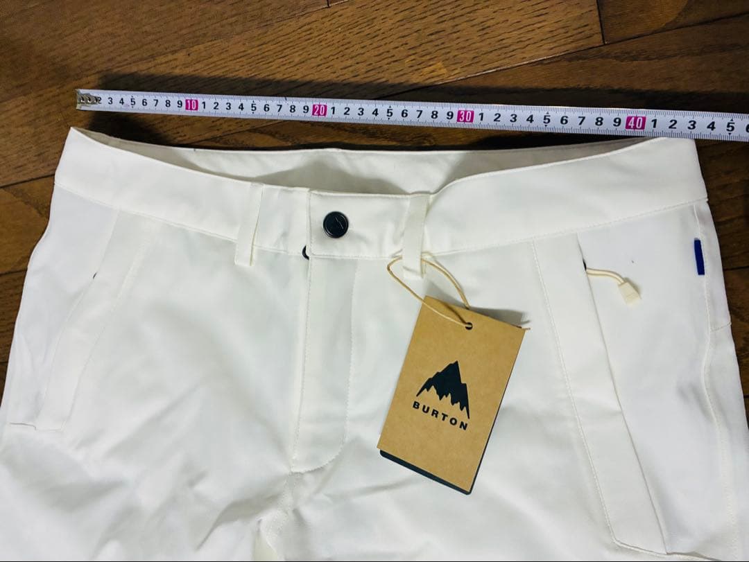 BURTON スノーボードパンツ ホワイト 新品　Lサイズ