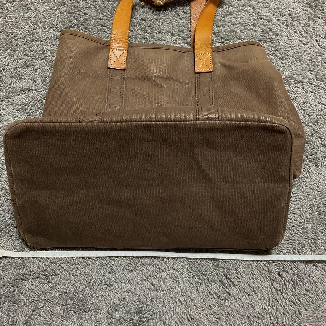 PORTER 吉田カバン　コットンキャンバス　ブラウン トートバッグ